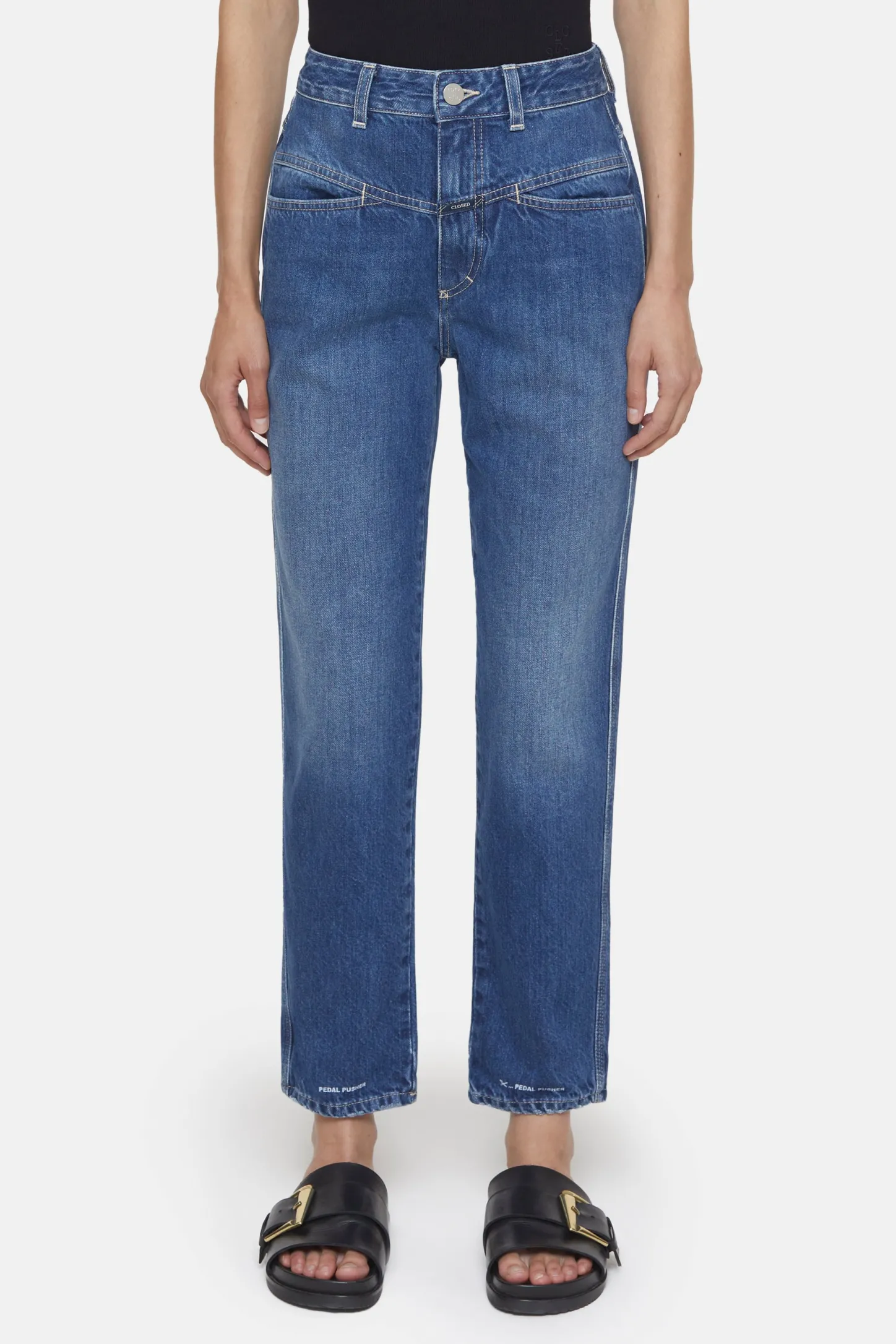 CLOSED X-Pocket-Familie>Heritage Jeans - Stijlnaam Pedaalduwer Donkerblauw