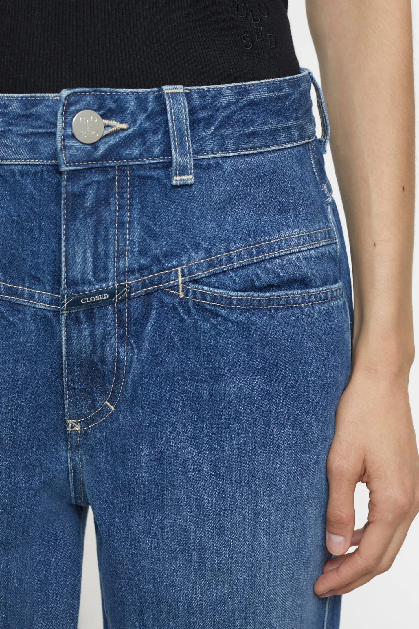 CLOSED X-Pocket-Familie>Heritage Jeans - Stijlnaam Pedaalduwer Donkerblauw