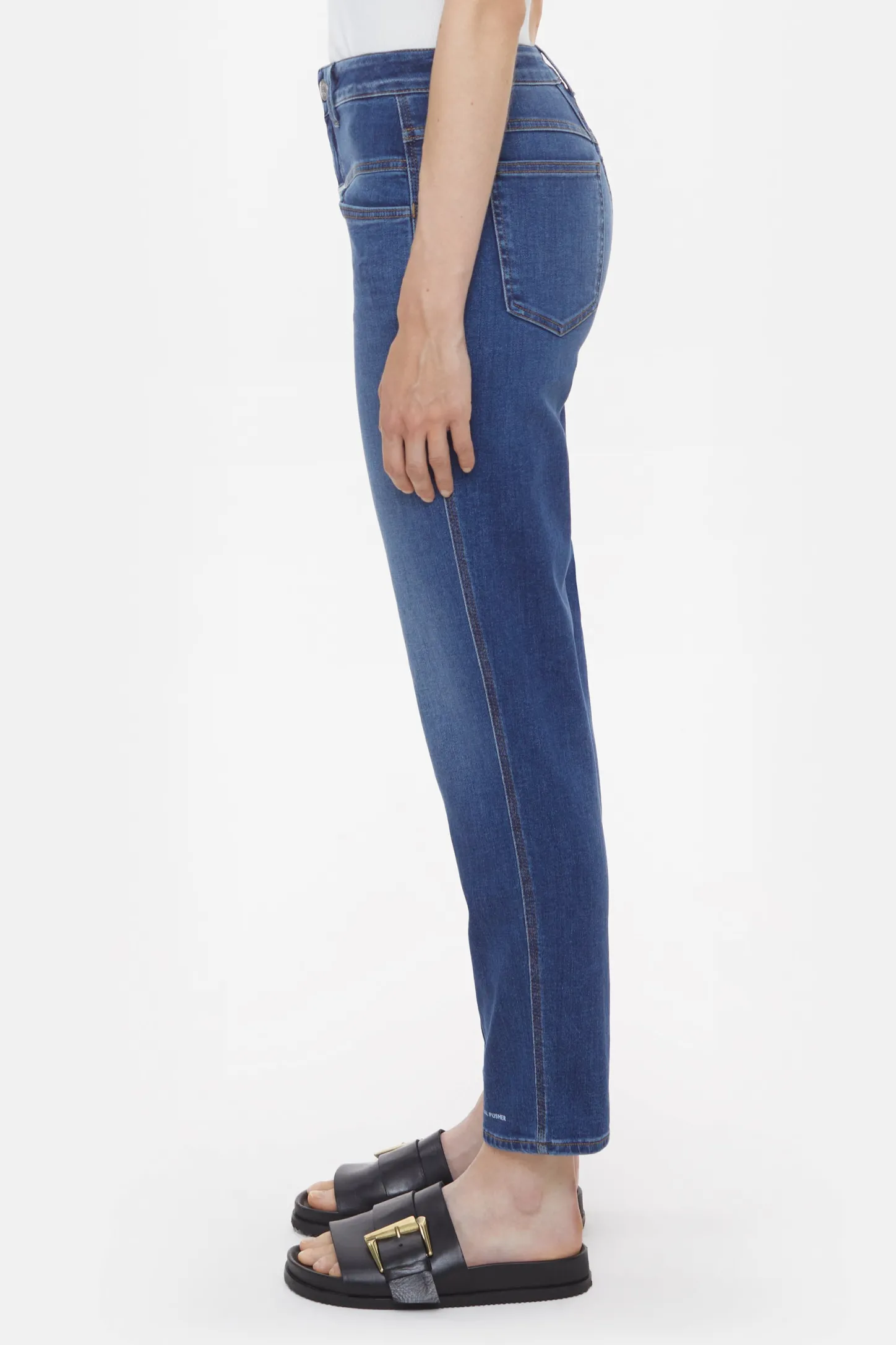 CLOSED Pedaal Duwer>Heritage Jeans - Stijlnaam Pedaalduwer Midden Blauw