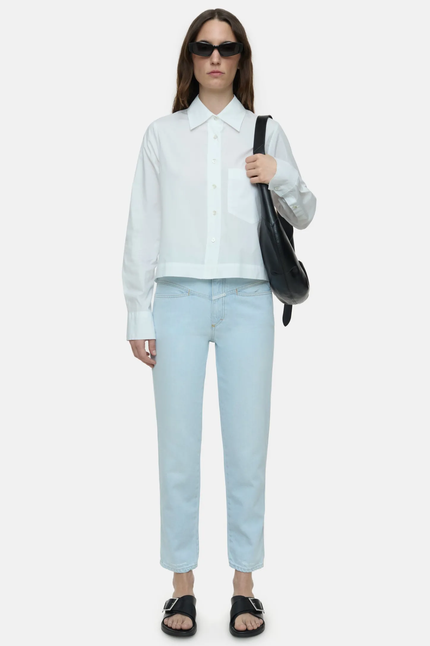 CLOSED Eco-Denim>Heritage Jeans - Stijlnaam Pedaalduwer Lichtblauw