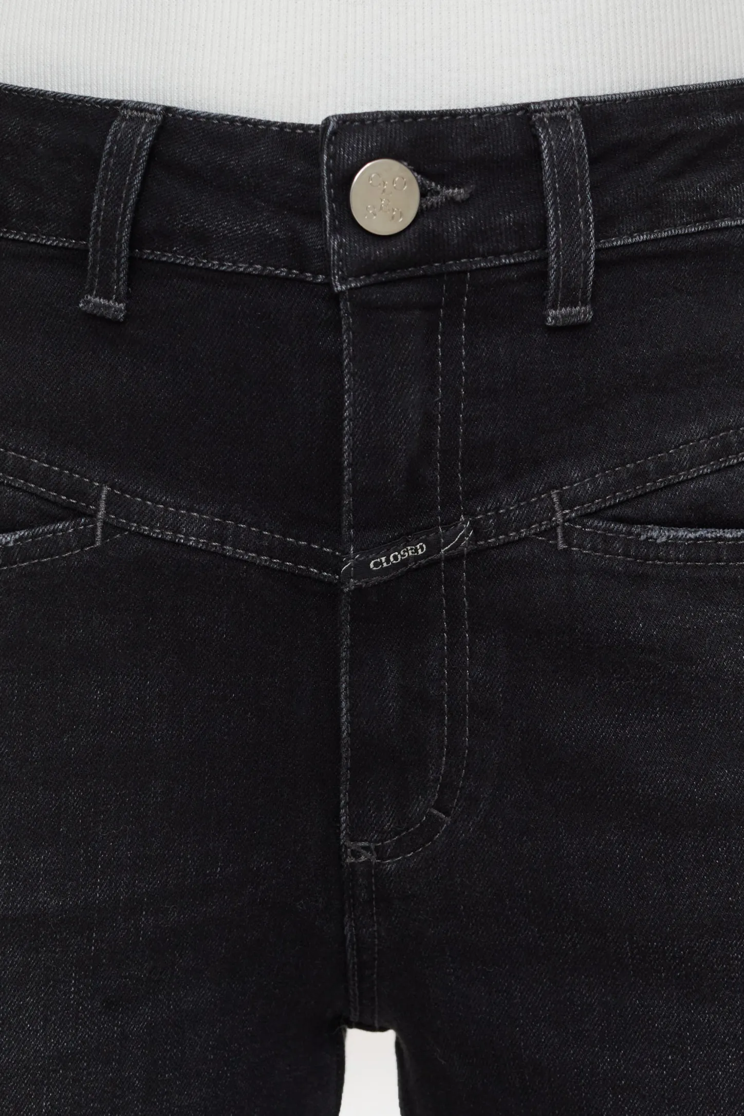 CLOSED Pedaal Duwer>Heritage Jeans - Stijlnaam Pedaalduwer Donker Grijs