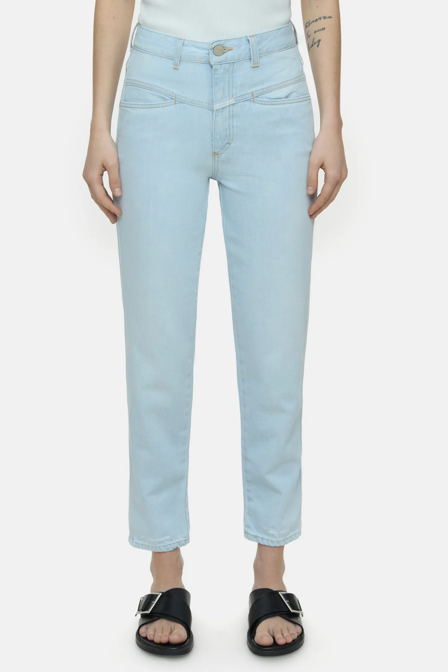 CLOSED Pedaal Duwer>Heritage Jeans - Stijlnaam Pedaalduwer Lichtblauw