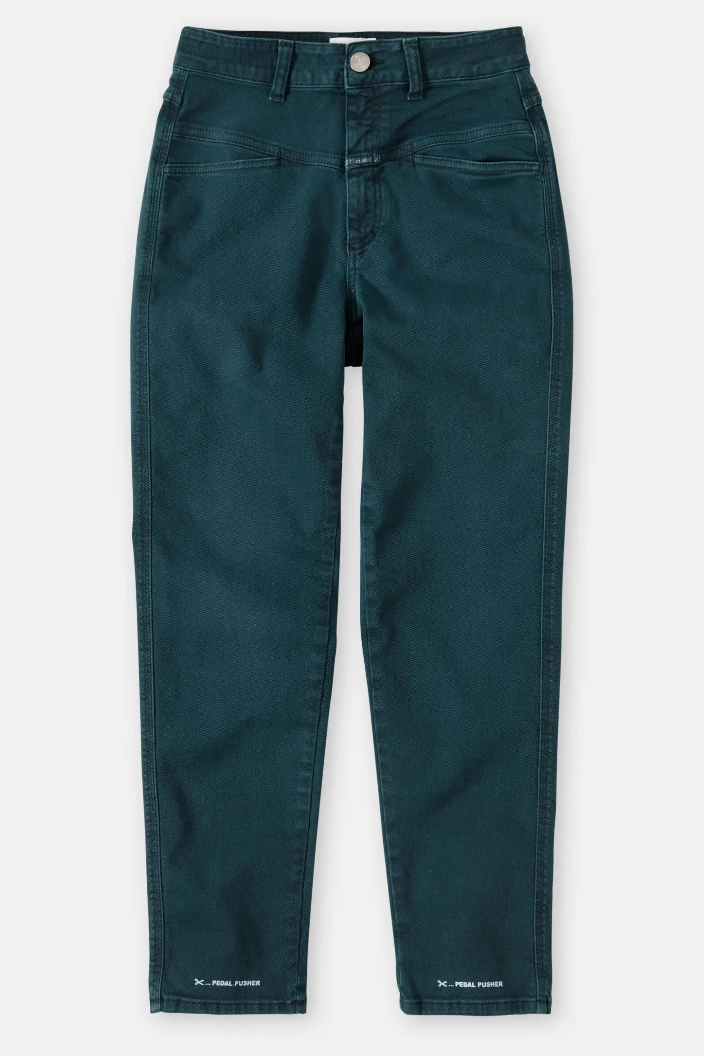 CLOSED X-Pocket-Familie>Heritage Jeans - Stijlnaam Pedaalduwer Varen Groen