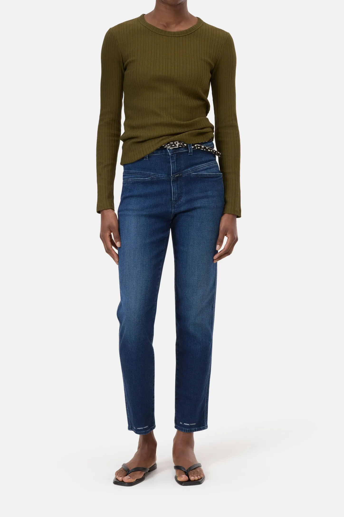 CLOSED Jeans>Heritage Jeans - Stijlnaam Pedaalduwer Donkerblauw
