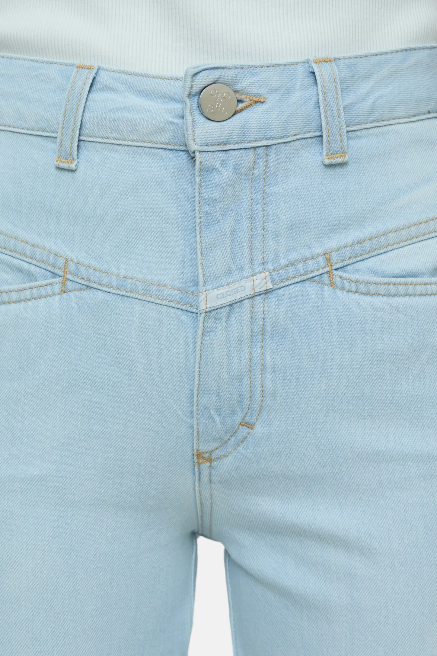 CLOSED Jeans>Heritage Jeans - Stijlnaam Pedaalduwer Lichtblauw