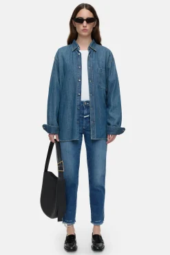 CLOSED Jeans>Heritage Jeans - Stijlnaam Pedaalduwer Midden Blauw