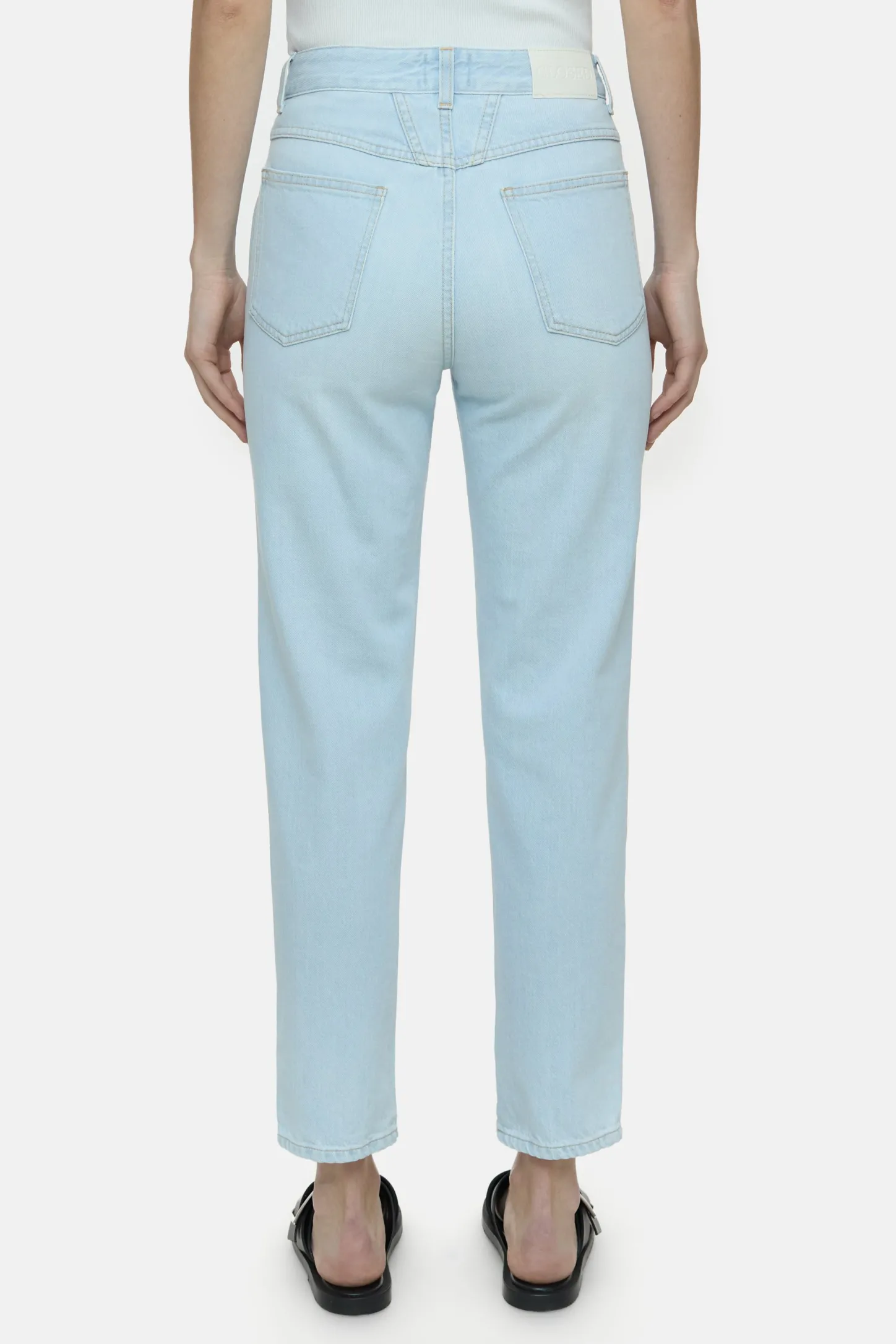 CLOSED Vintage Wasbeurten>Heritage Jeans - Stijlnaam Pedaalduwer Lichtblauw