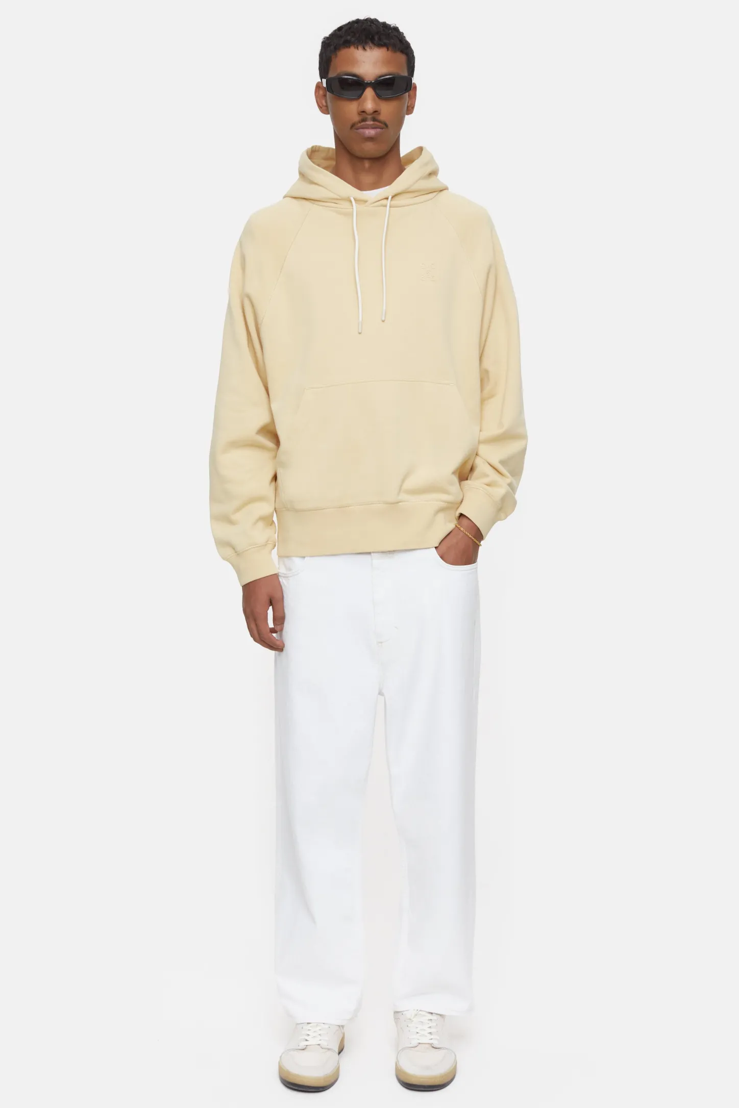 CLOSED Sweatshirts>Hoodie Met Logo Sahara Zand