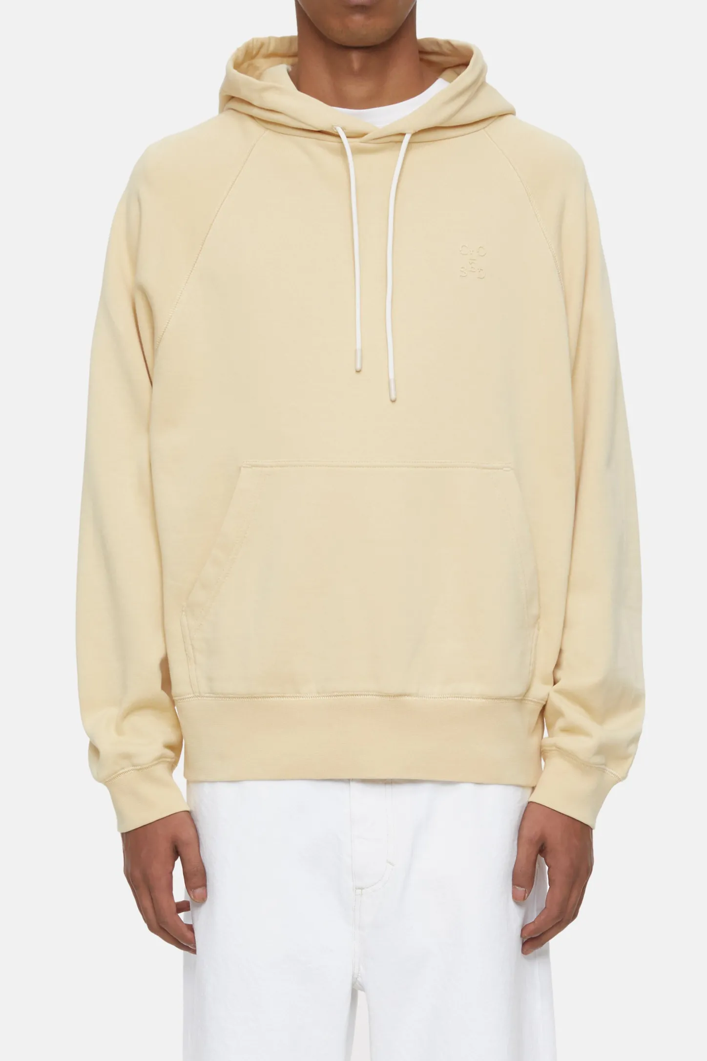 CLOSED Sweatshirts>Hoodie Met Logo Sahara Zand
