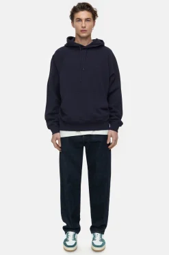 CLOSED Sweatshirts>Hoodie Met Logo Donkere Nacht