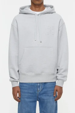 CLOSED Sweatshirts>Hoodie Met Logo Mist Grijs