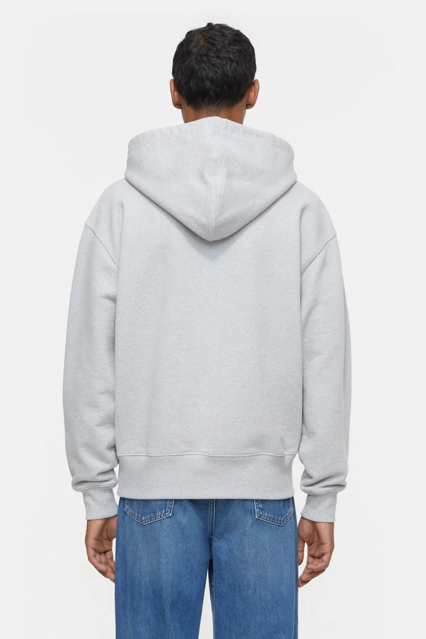 CLOSED Sweatshirts>Hoodie Met Logo Mist Grijs