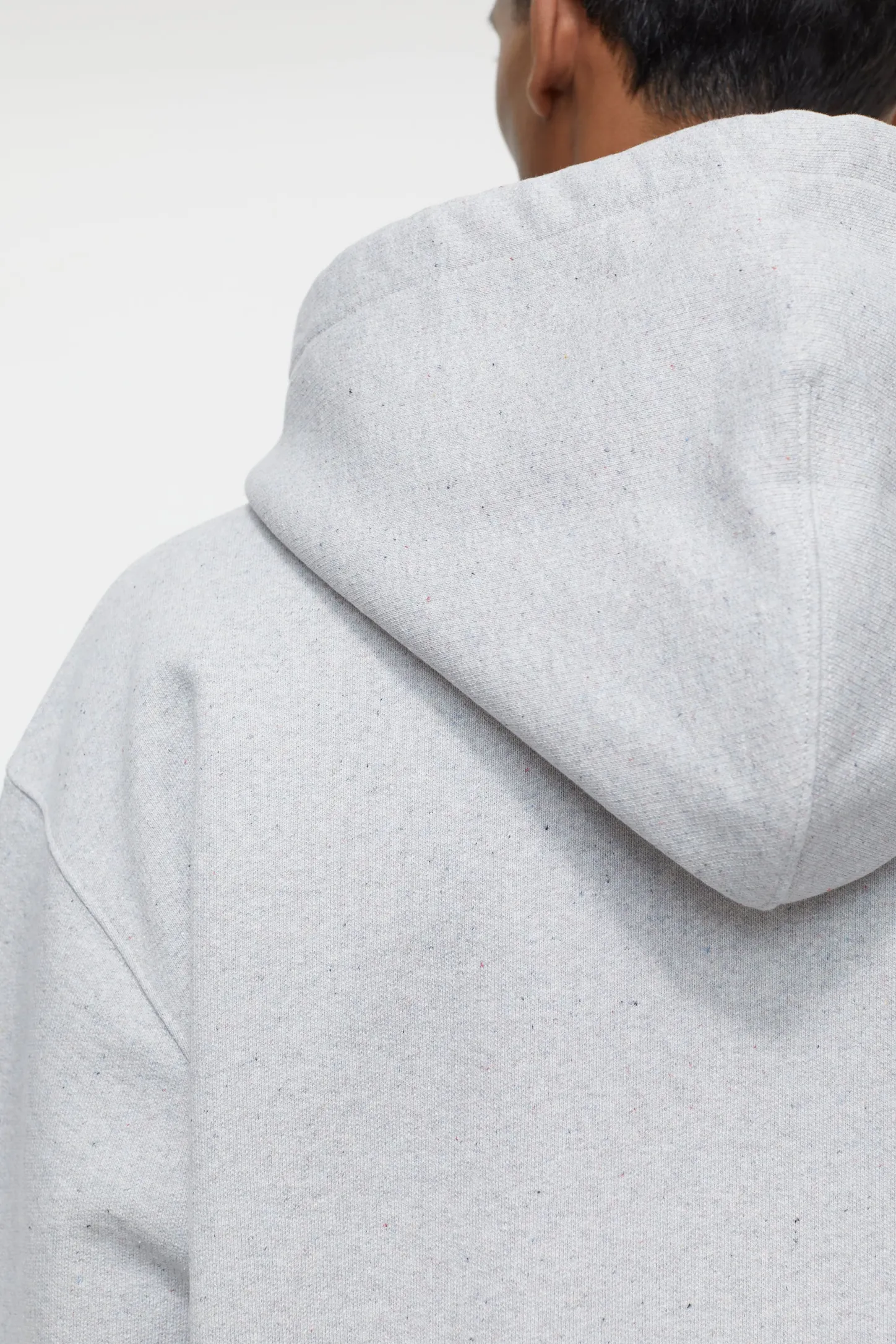CLOSED Sweatshirts>Hoodie Met Logo Mist Grijs
