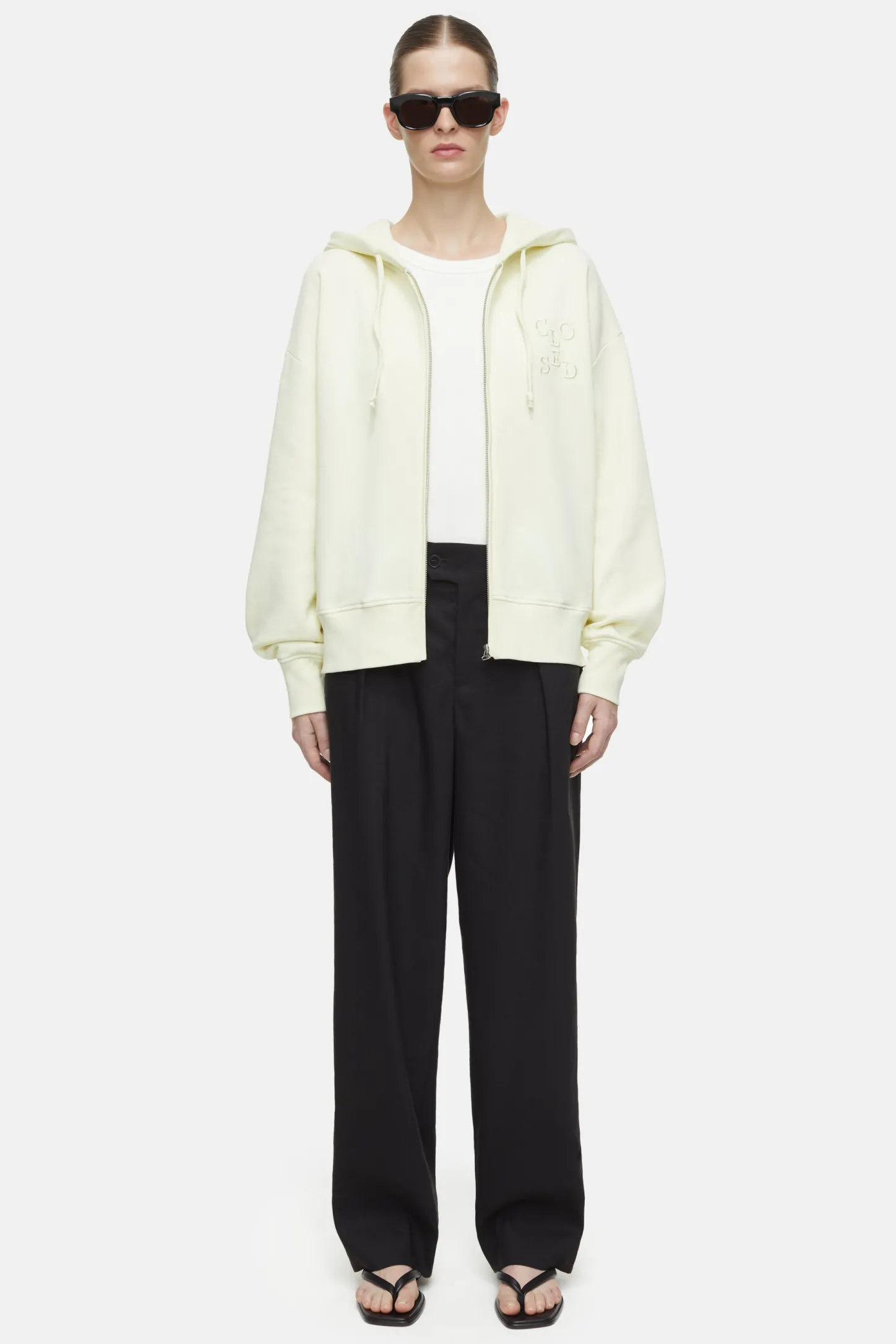 CLOSED Sweatshirts>Hoodie Met Zonlicht Vanille