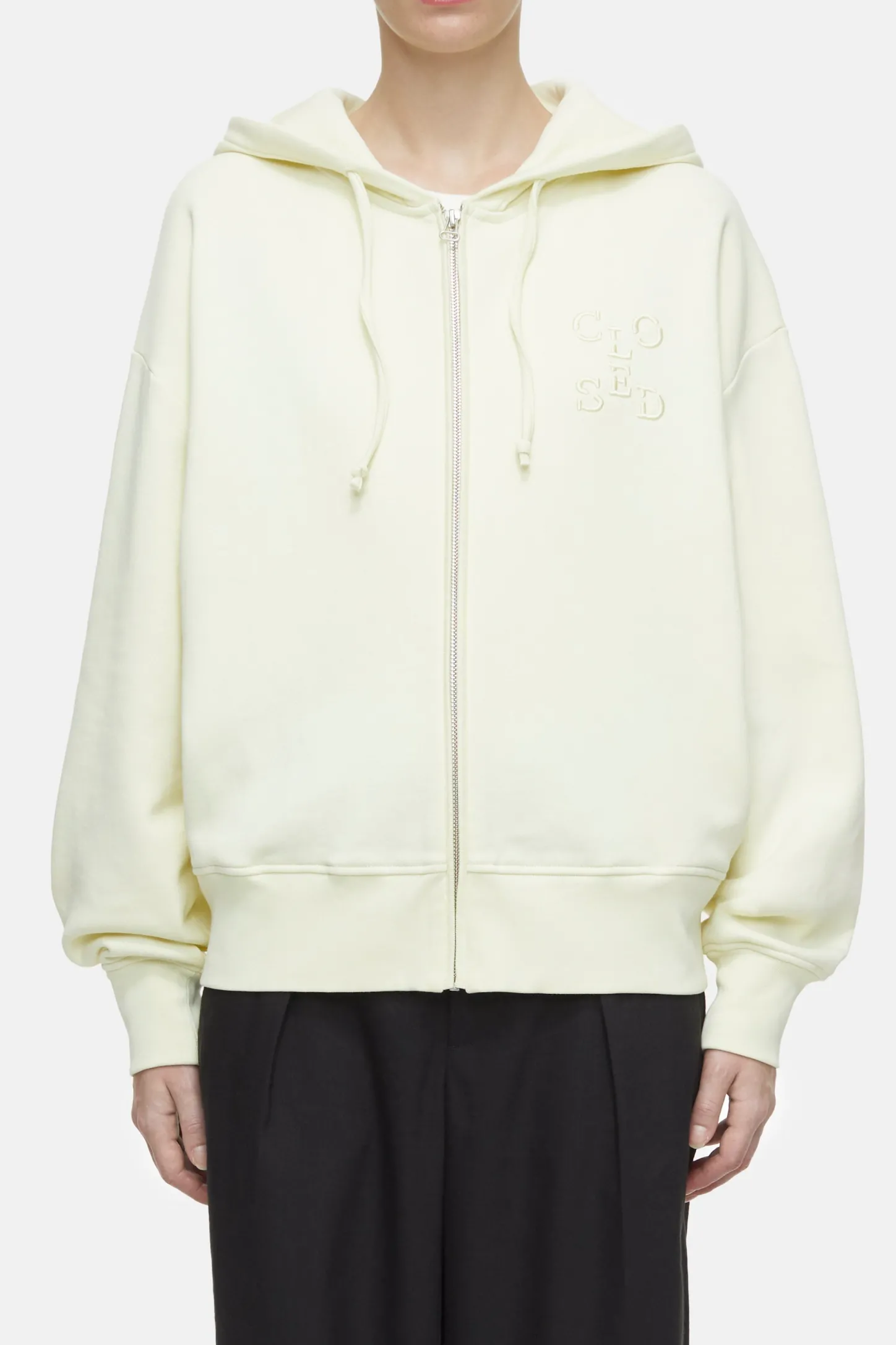 CLOSED Sweatshirts>Hoodie Met Zonlicht Vanille
