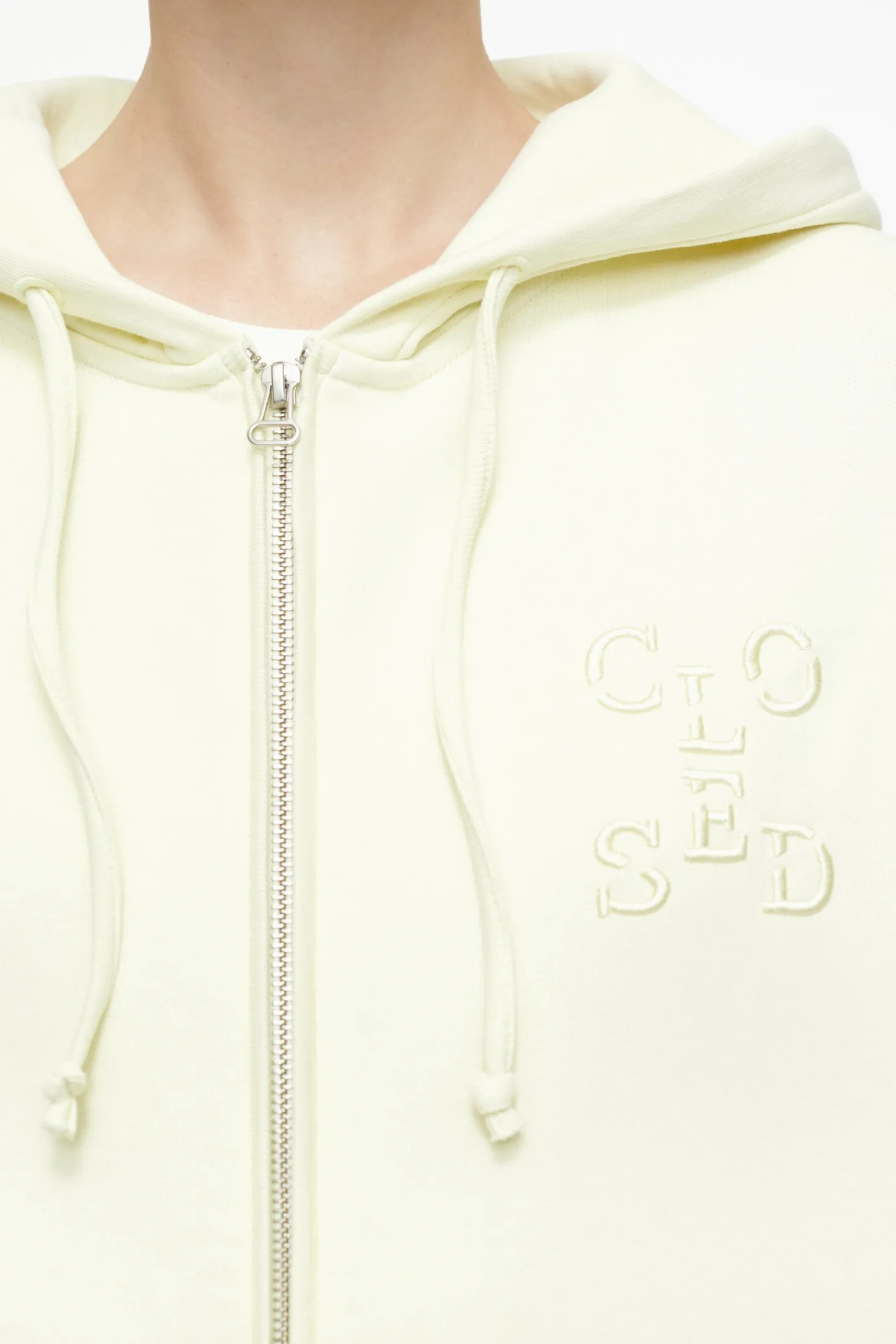 CLOSED Sweatshirts>Hoodie Met Zonlicht Vanille