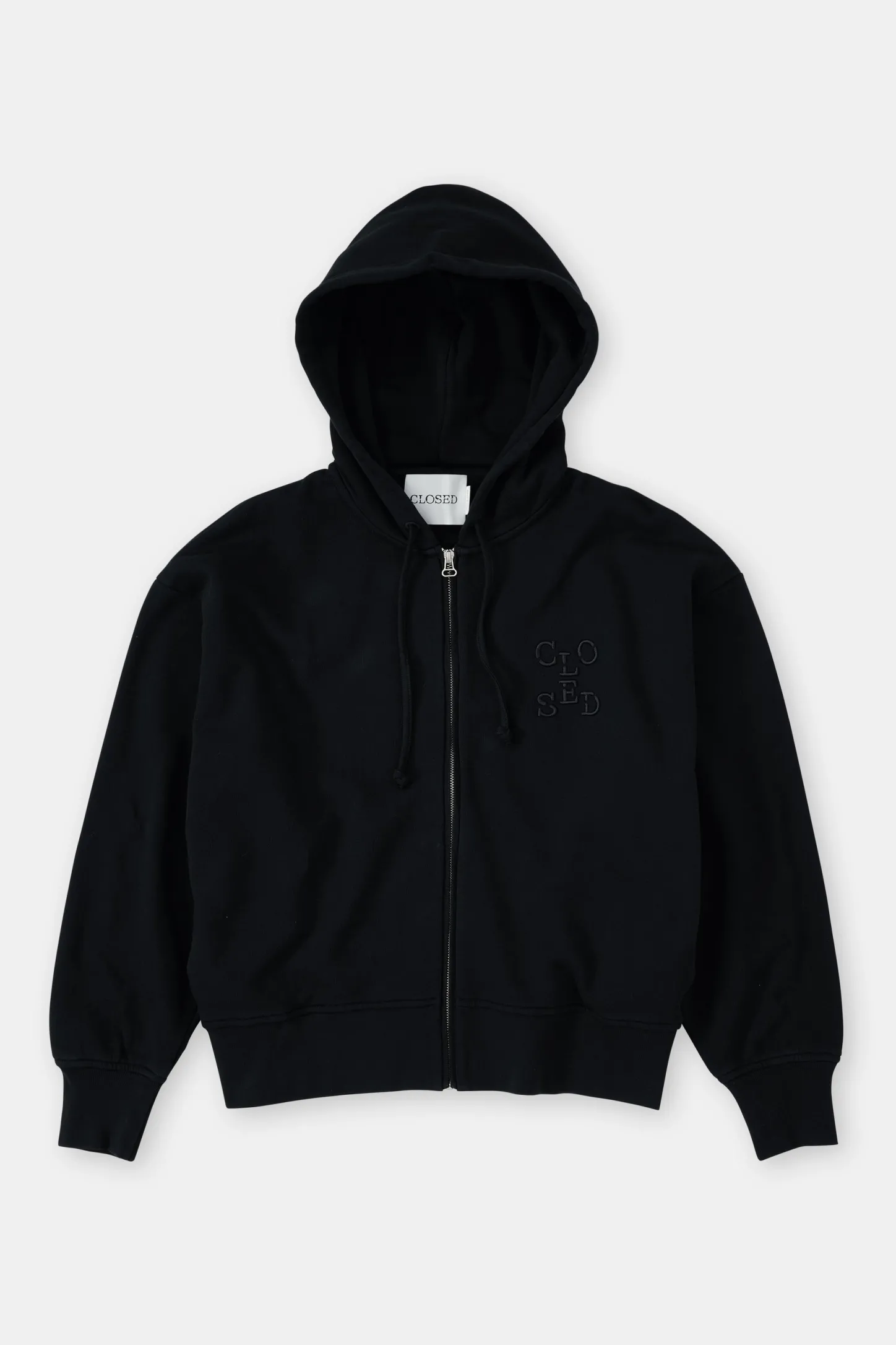 CLOSED Sweatshirts>Hoodie Met Zonlicht Zwart
