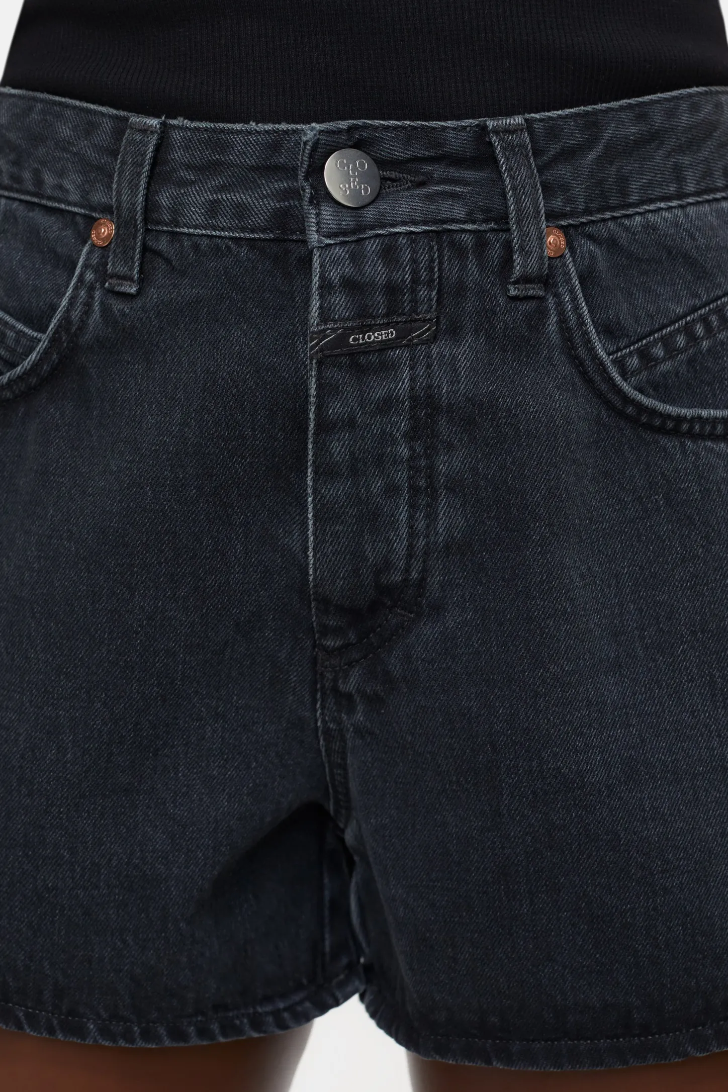 CLOSED Korte Broek>Hotpants - Stijlnaam Klaire Donker Grijs