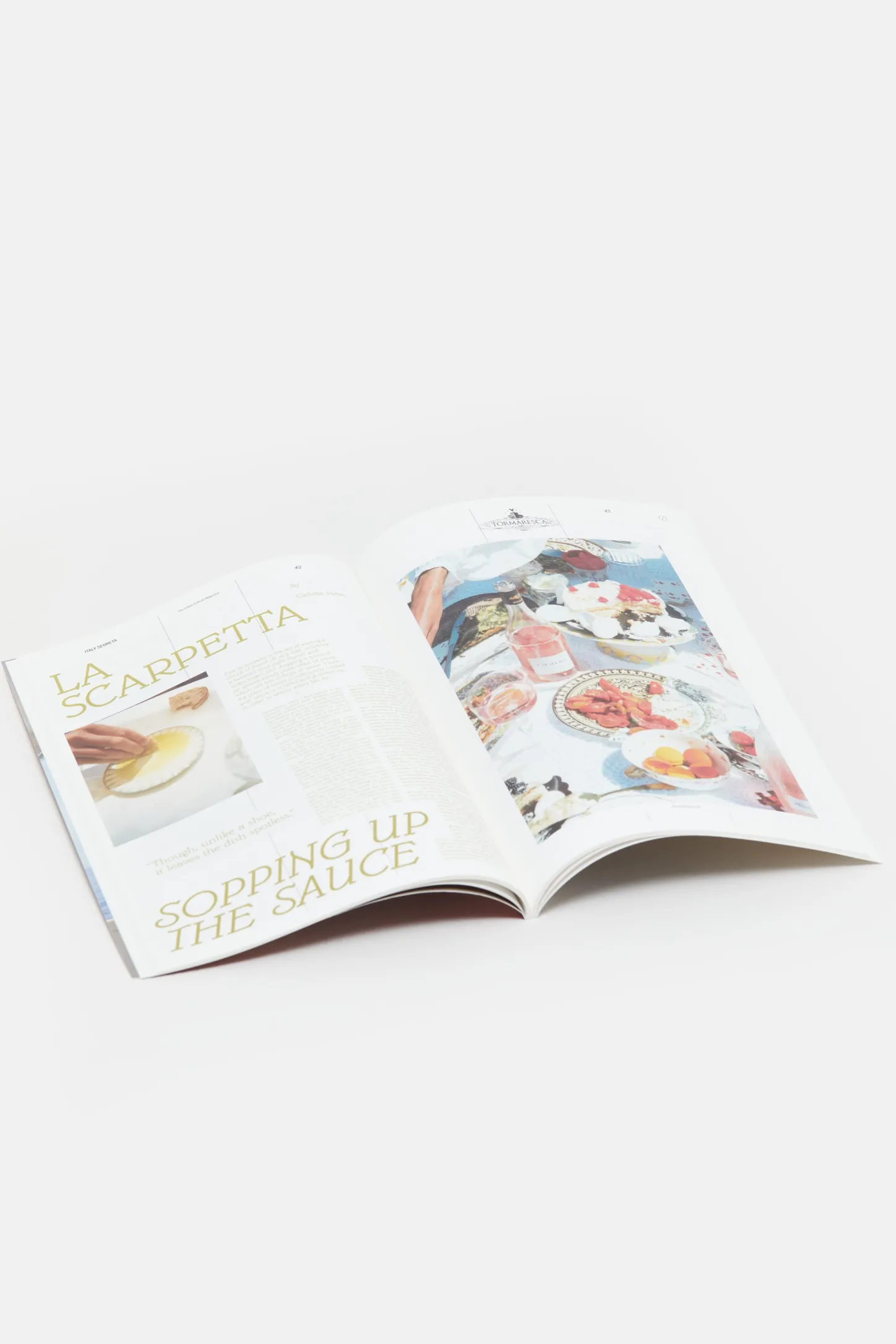 CLOSED Papier>Italie Segreta Magazin Rozen Als