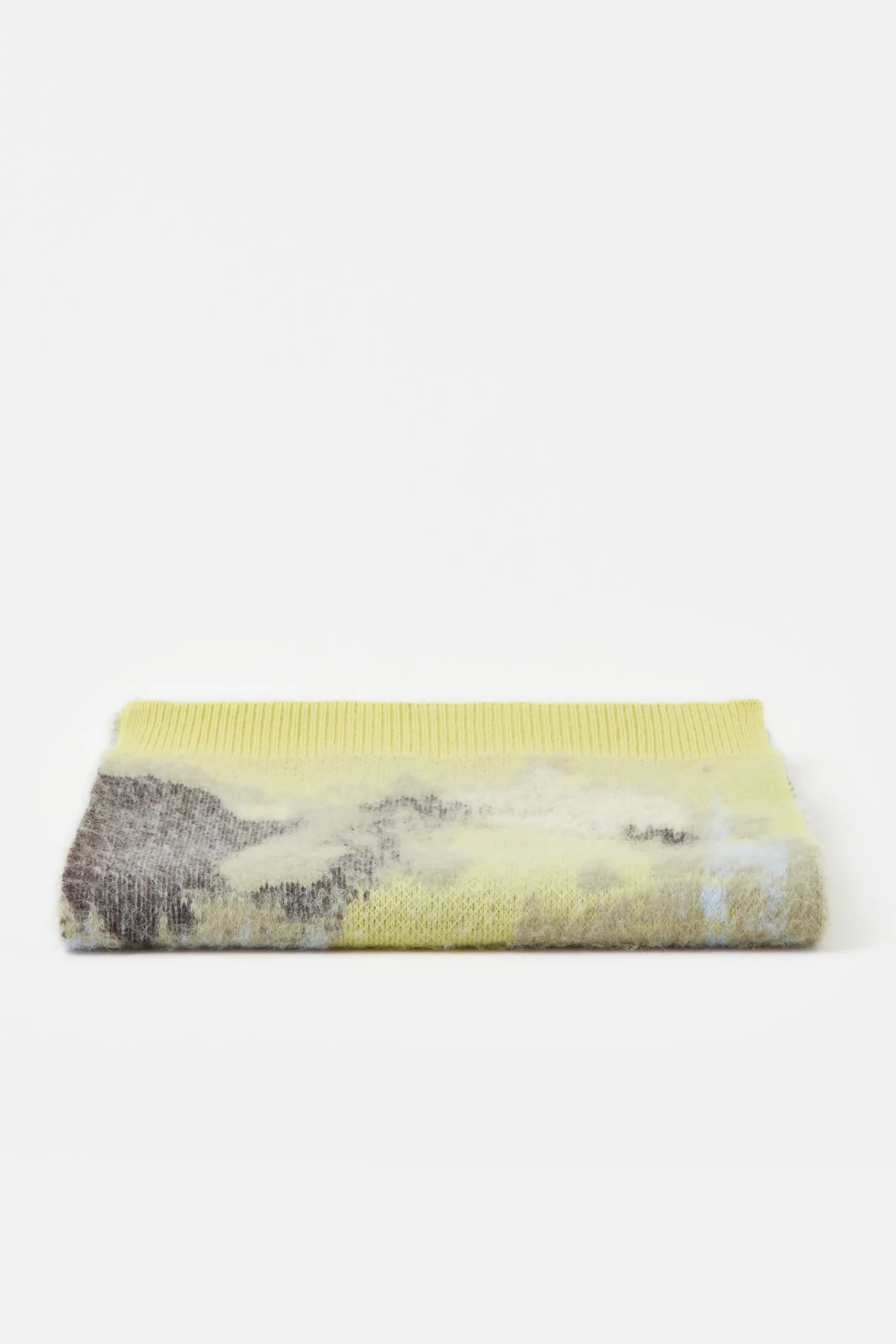 CLOSED Sjaals En Mutsen>Jacquard-Sjaal Primair Geel