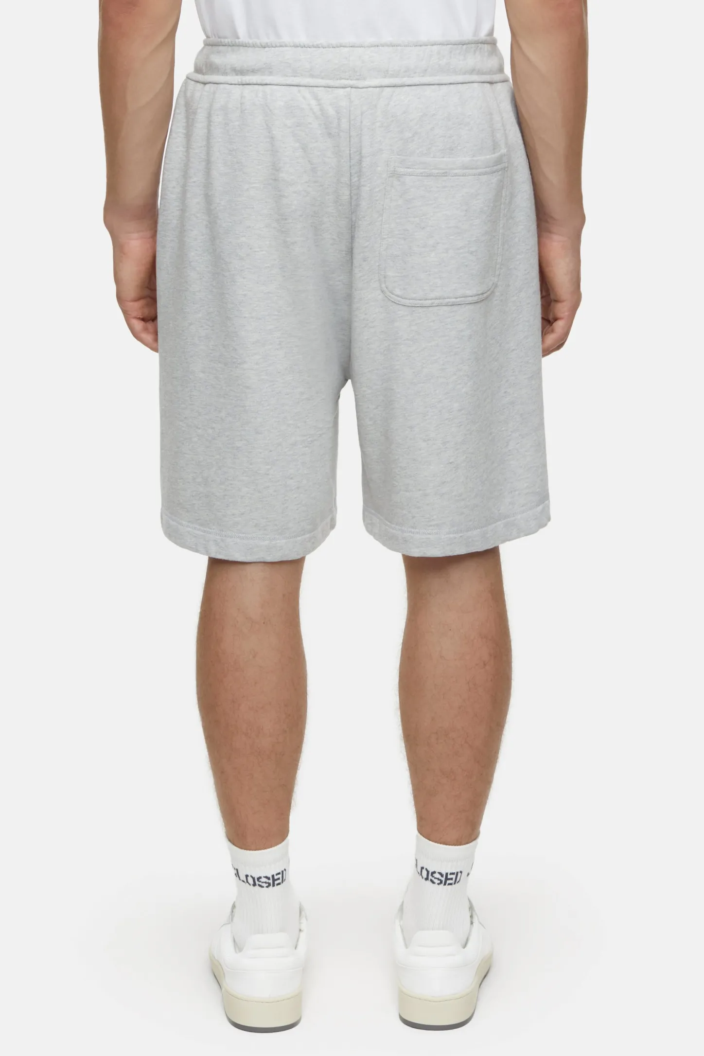CLOSED Korte Broek>Jerseyshort Lichtgrijs Gemeleerd