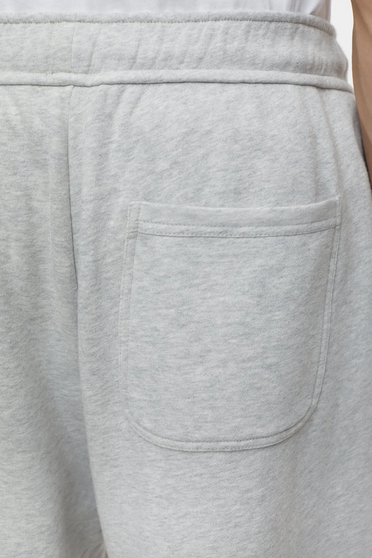CLOSED Korte Broek>Jerseyshort Lichtgrijs Gemeleerd