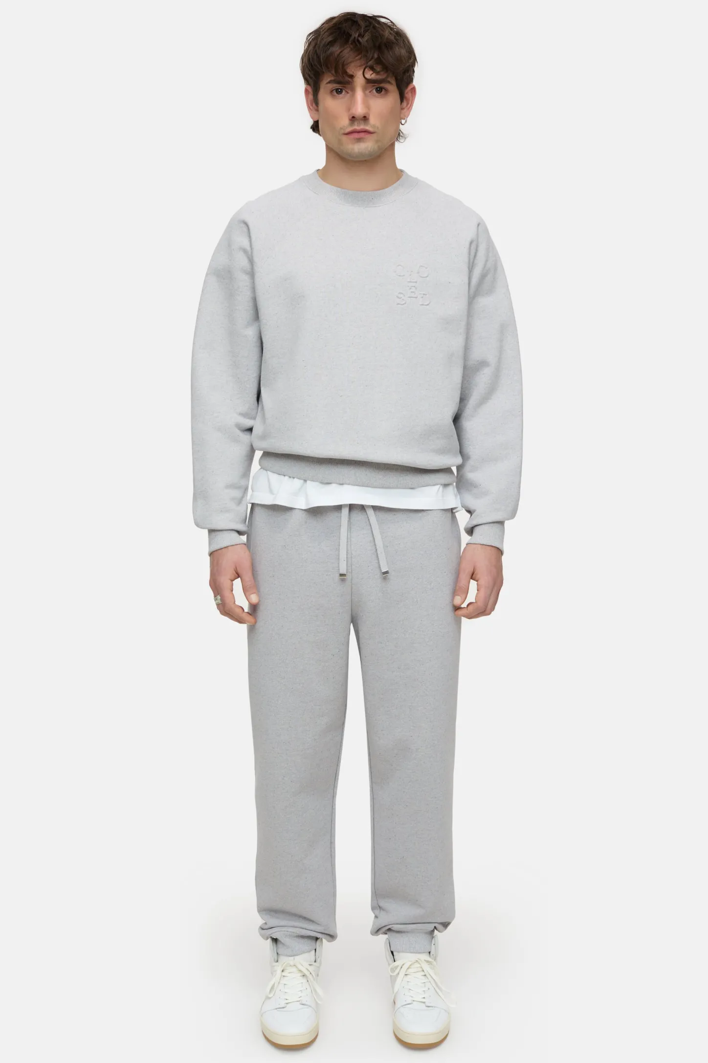 CLOSED Broek>Joggingbroek Mist Grijs