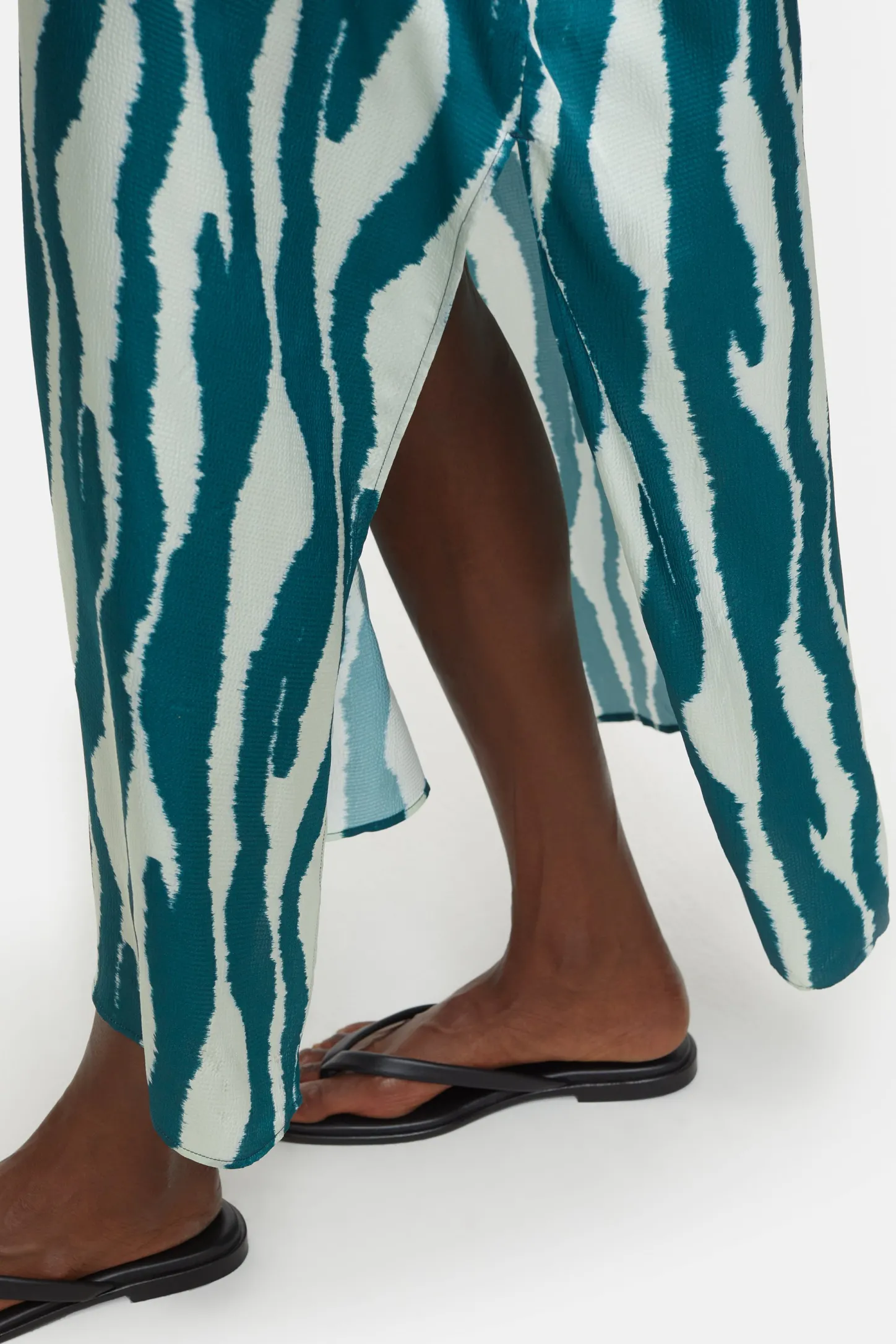 CLOSED Jurken>Kaftan Met Print Middernacht Meer