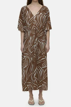 CLOSED Jurken>Kaftan-Jurk Arabica-Espresso