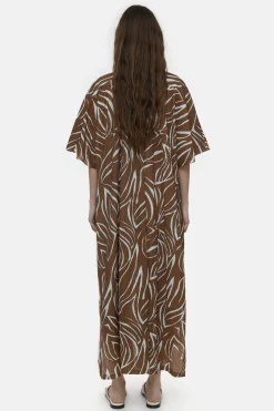CLOSED Jurken>Kaftan-Jurk Arabica-Espresso