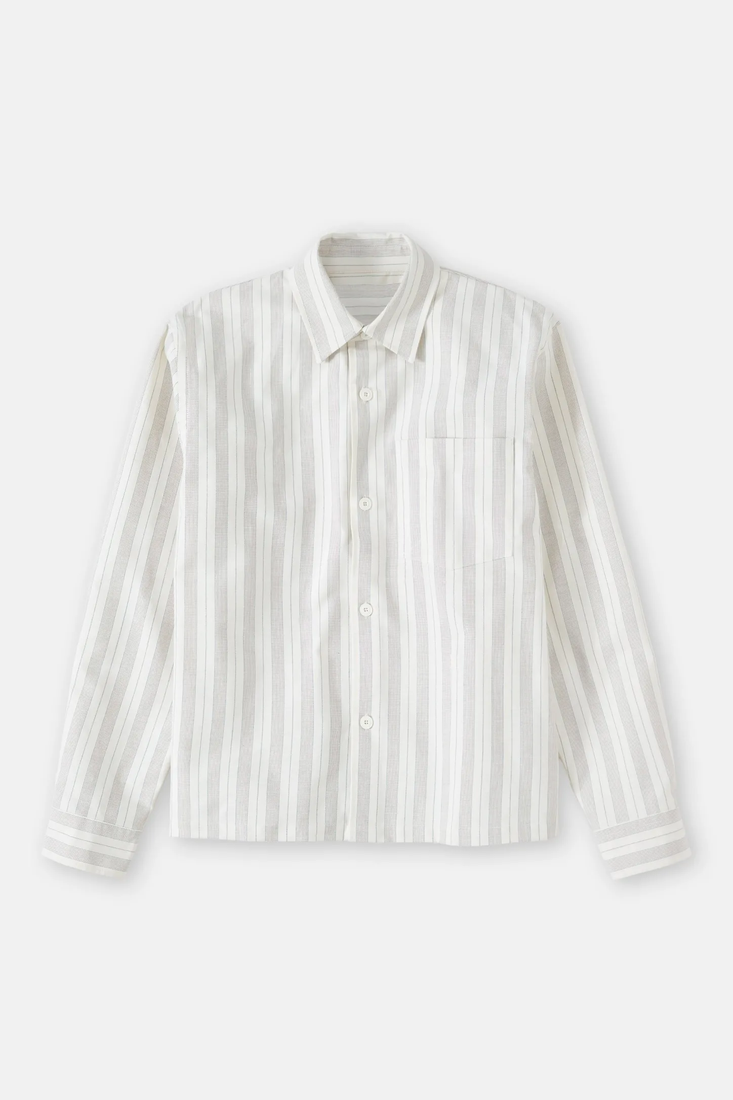 CLOSED Overhemden>Katoenen Overhemd Vanille Creme
