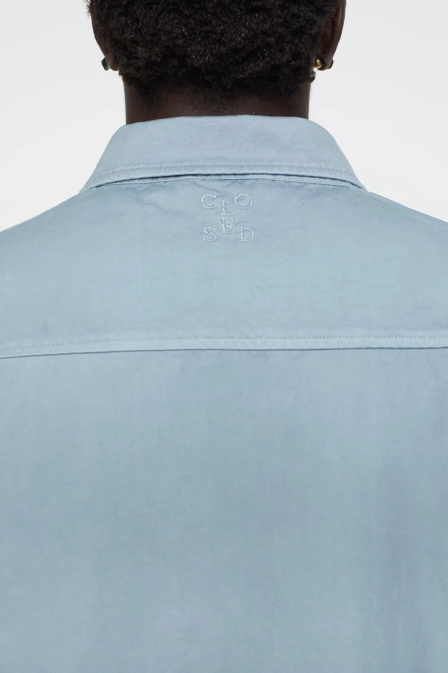 CLOSED Overhemden>Katoenen Overhemd Columba Blauw