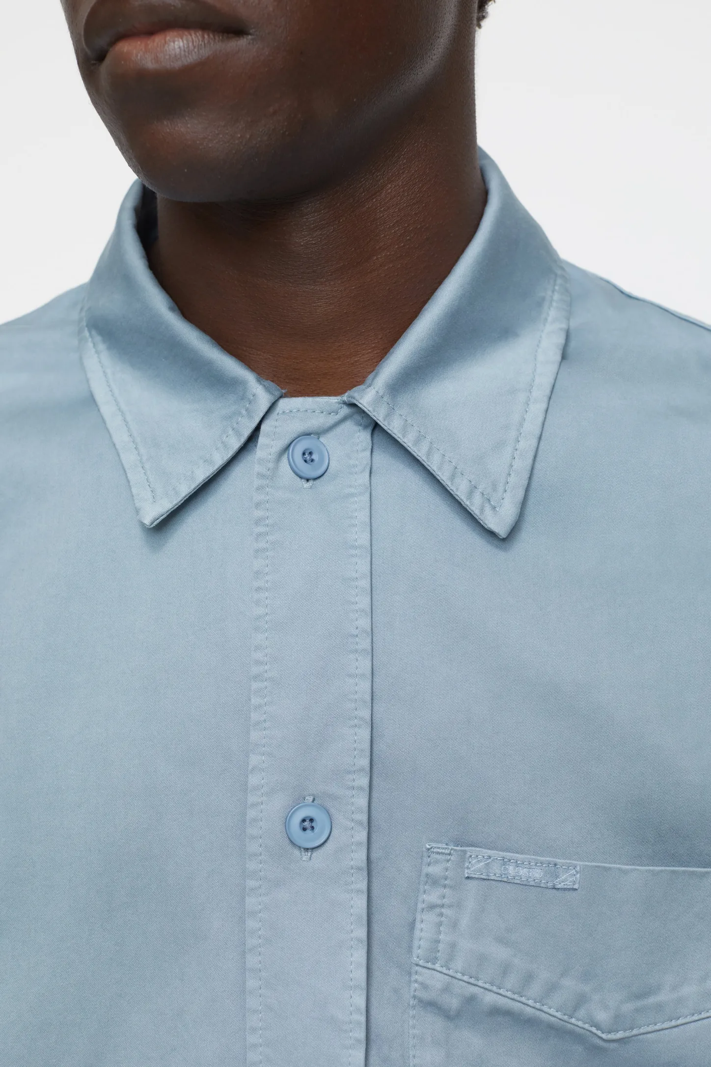CLOSED Overhemden>Katoenen Overhemd Columba Blauw