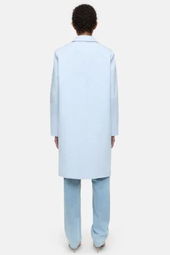 CLOSED Jassen En Jassen>Katoenen Twill Jas Zacht Blauw
