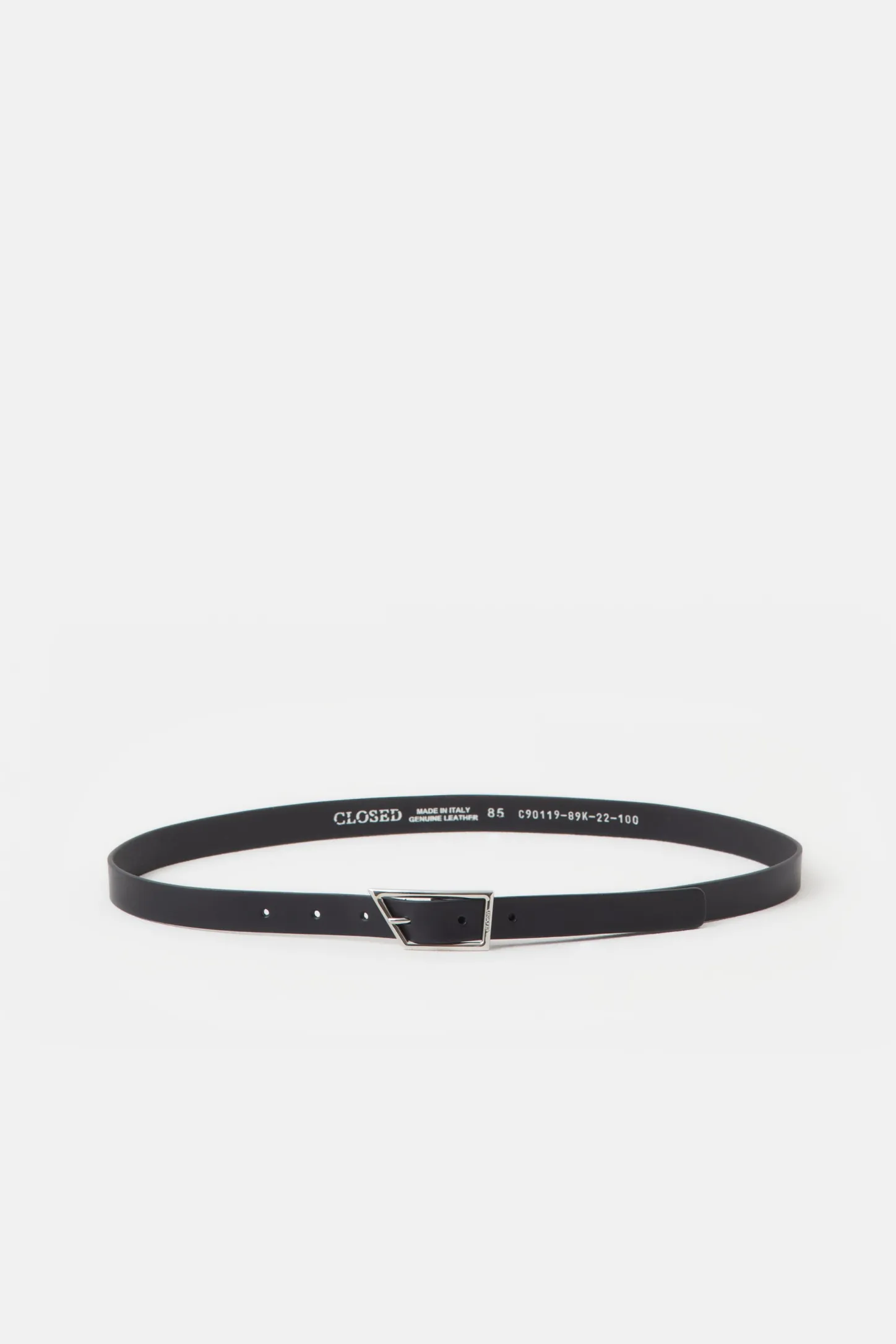 CLOSED Riemen>Kleine Leren Riem Zwart
