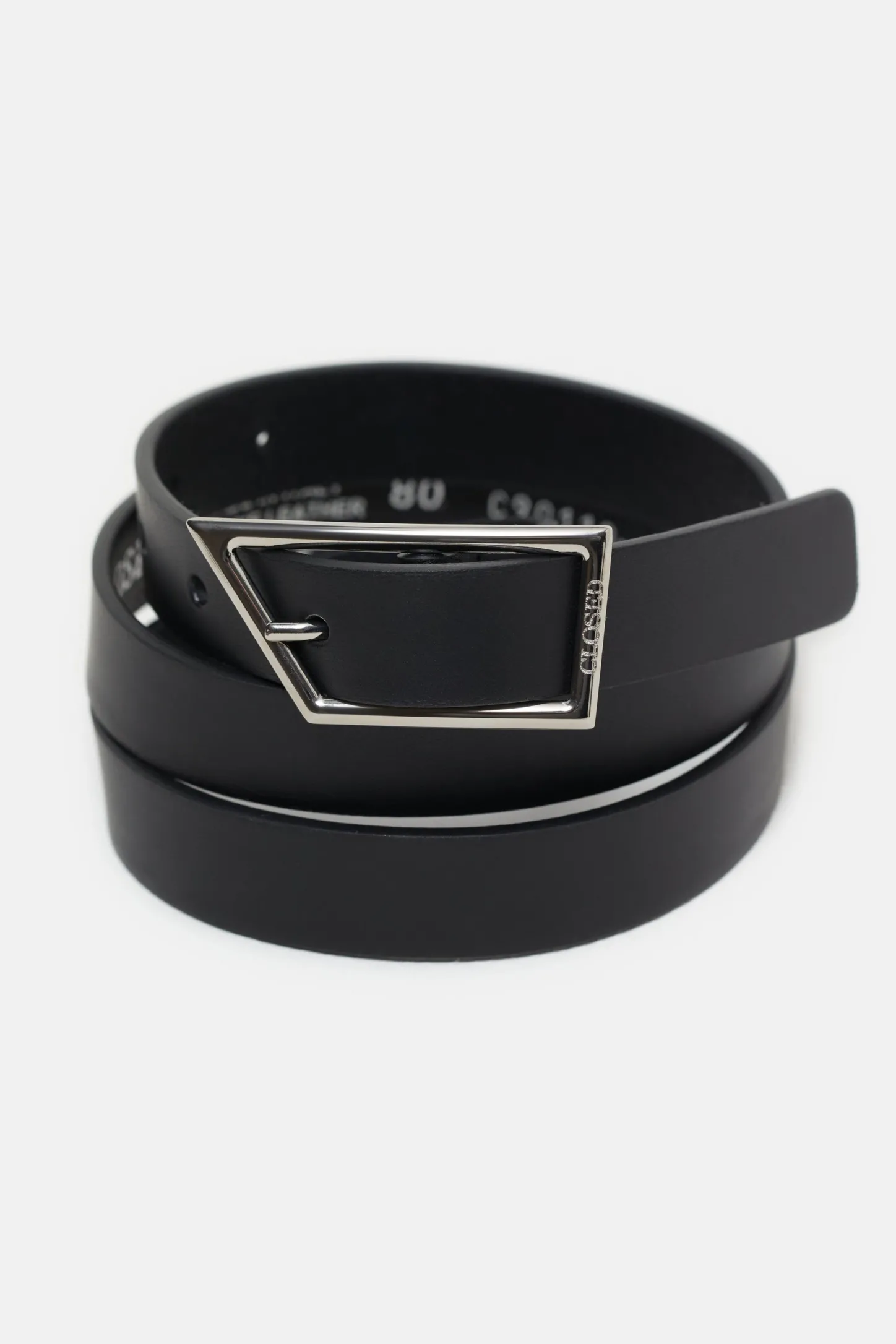 CLOSED Riemen>Kleine Leren Riem Zwart