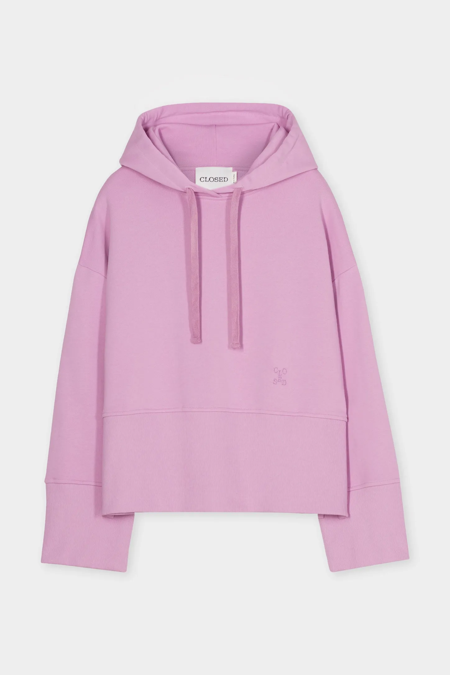 CLOSED Sweatshirts>Korte Capuchon Roze Pony