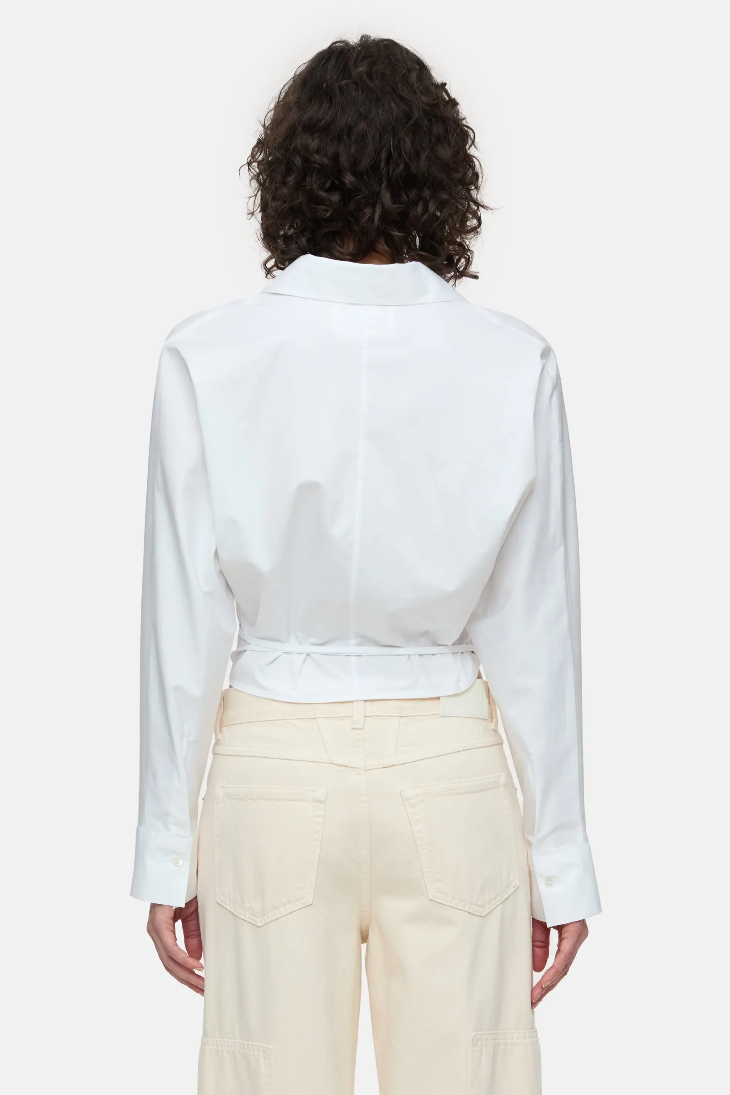 CLOSED Overhemden En Blouses>Korte Wikkelblouse Verstand