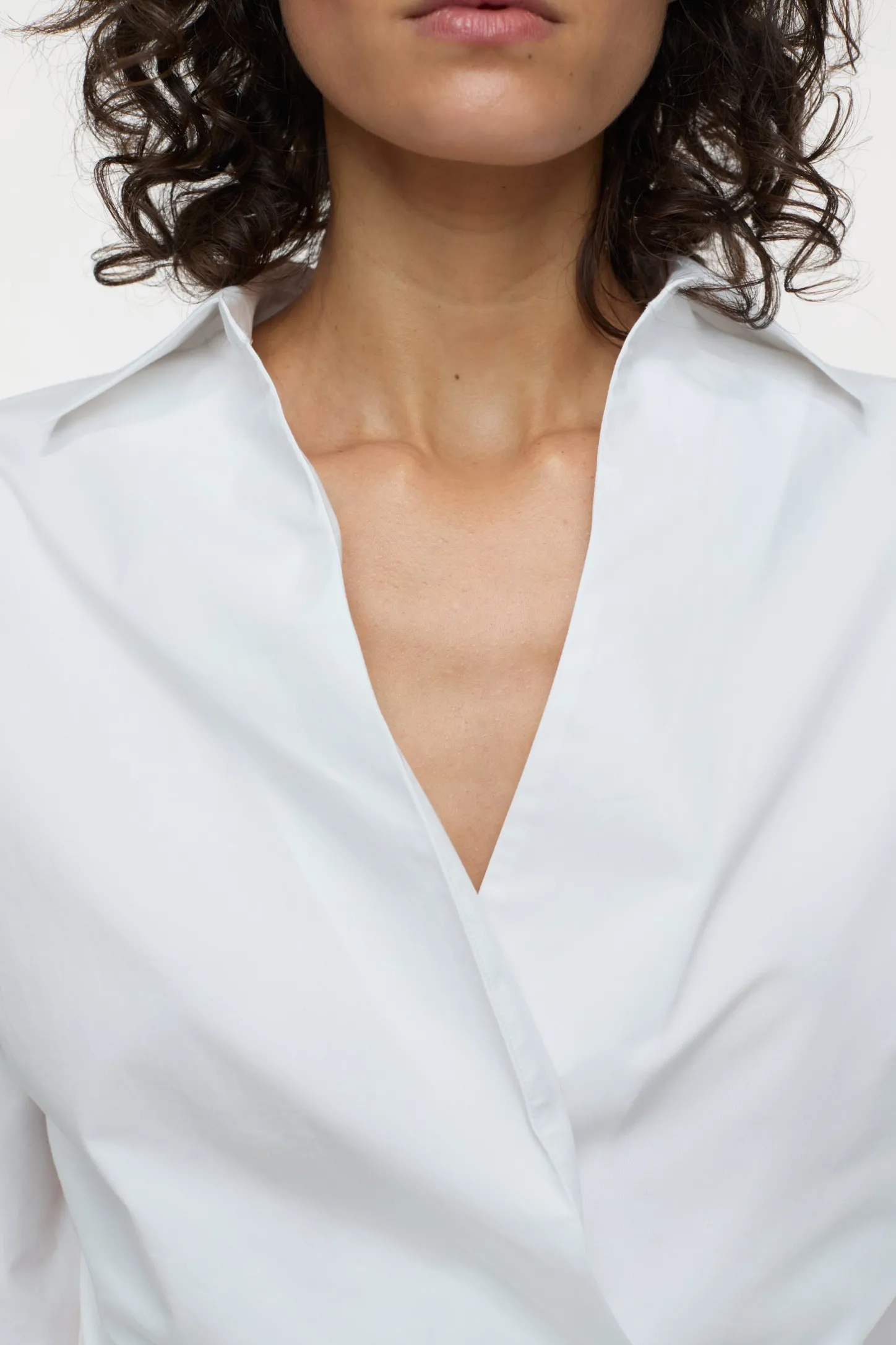 CLOSED Overhemden En Blouses>Korte Wikkelblouse Verstand