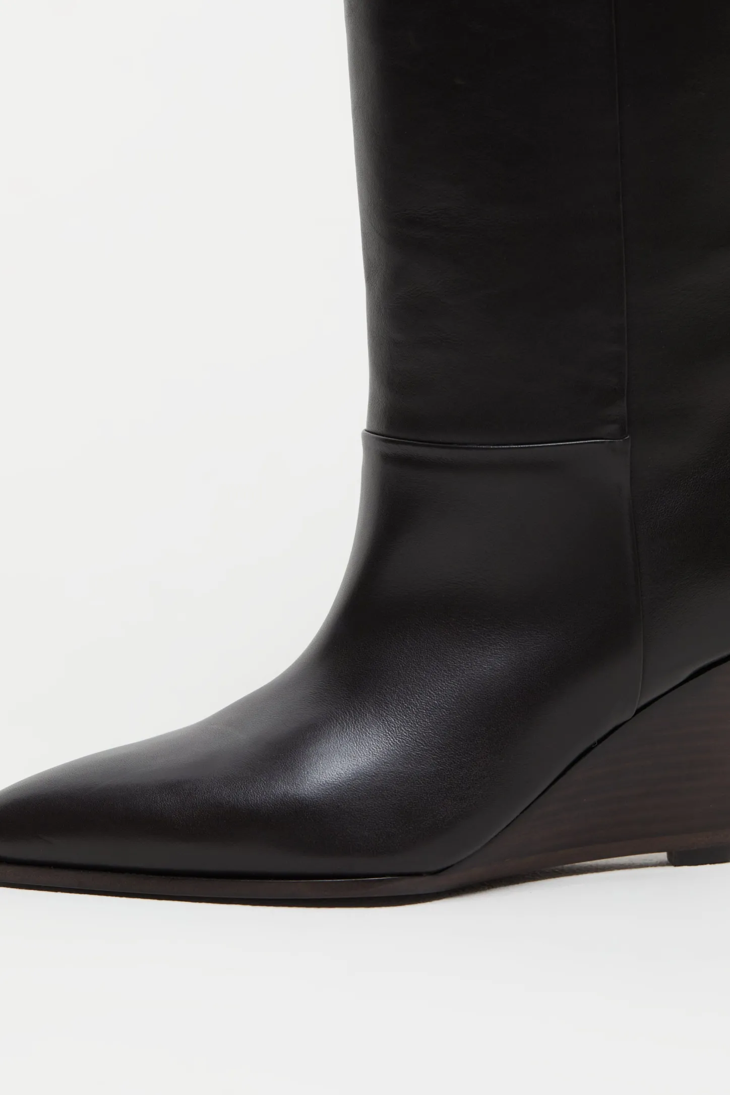 CLOSED Schoenen Leren>Laarzen Met Sleehak Koude Chocolademelk