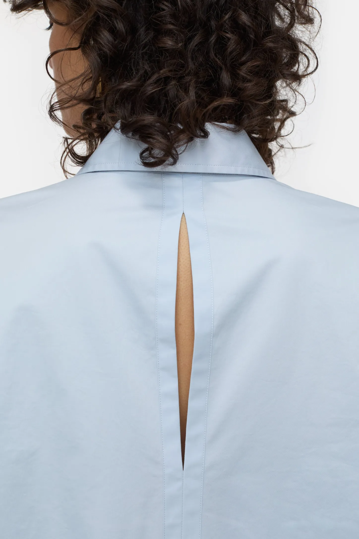 CLOSED Overhemden En Blouses>Lange Blouse Zacht Blauw