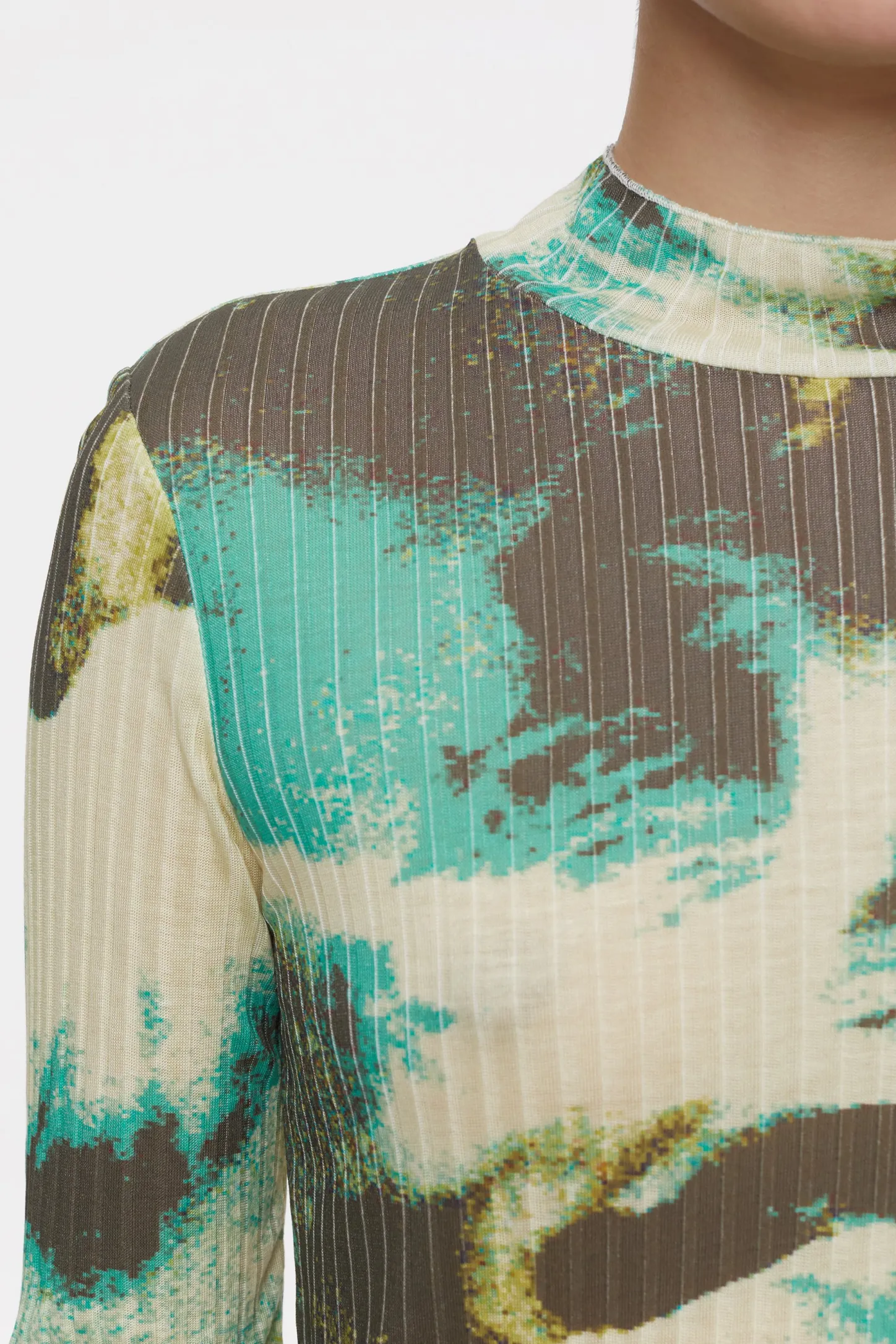 CLOSED T-Shirts>Lange Mouw Met Kraag Primair Geel