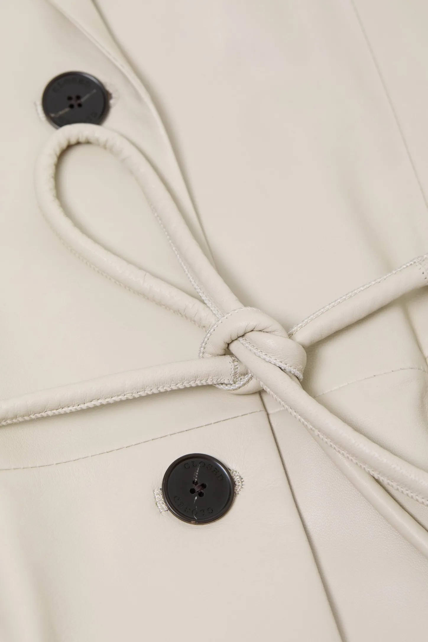 CLOSED Jassen En Jassen>Leren Blazer - Stijlnaam Lola Aangespoelde Kust