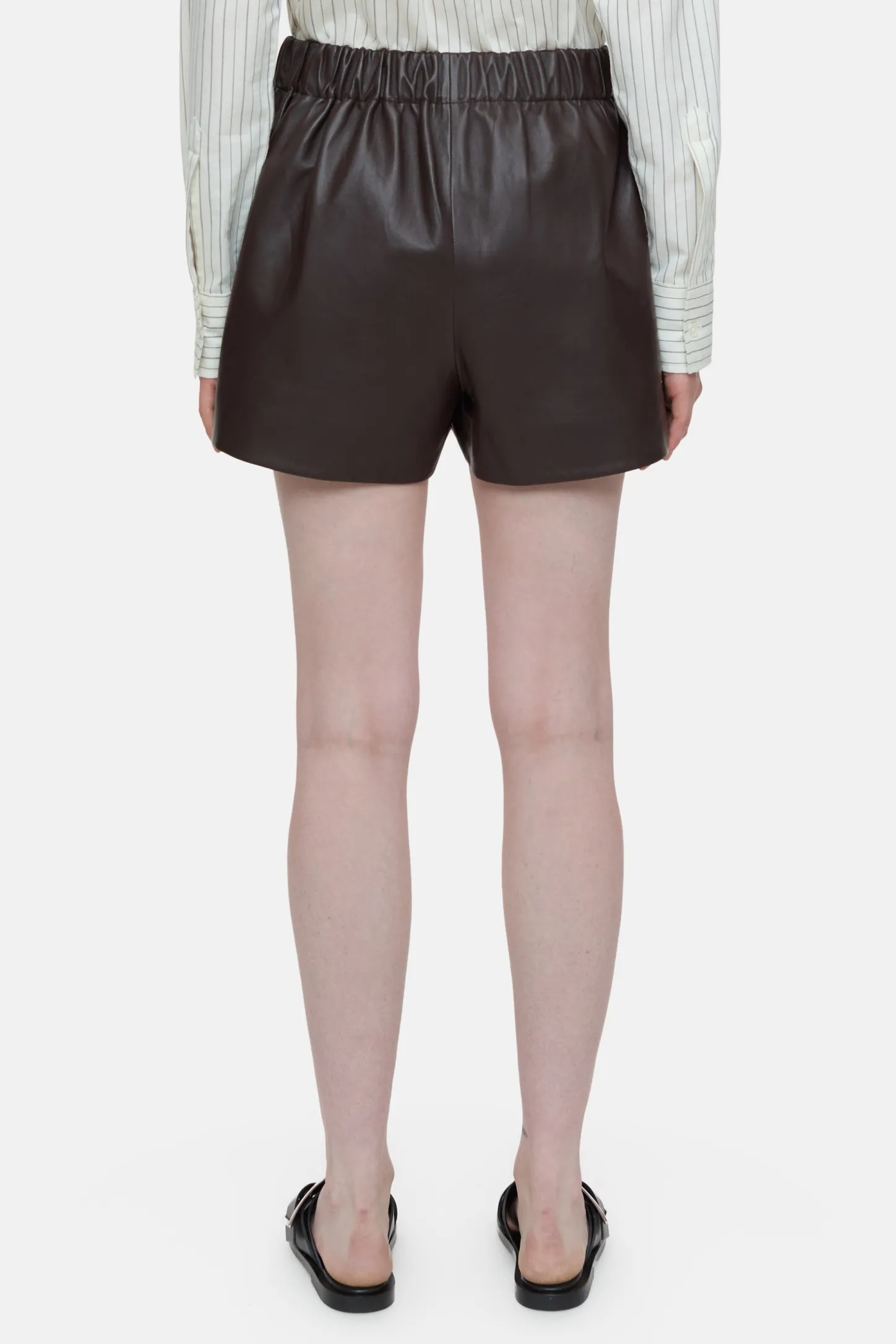 CLOSED Korte Broek>Leren Korte Broek Koude Chocolademelk