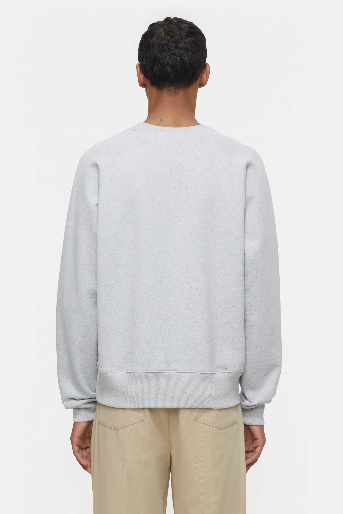 CLOSED Sweatshirts>Logo-Sweatshirt Mist Grijs