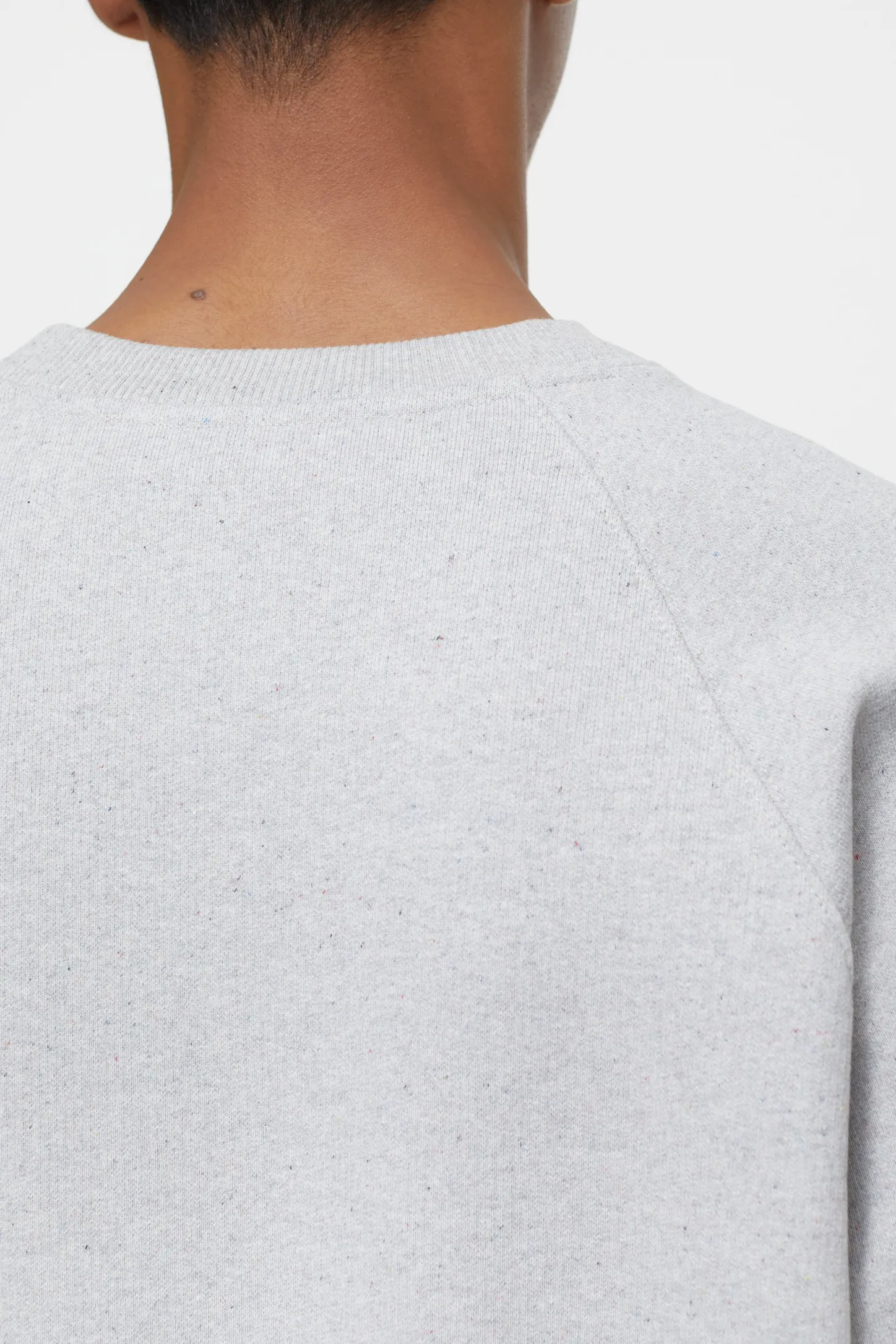 CLOSED Sweatshirts>Logo-Sweatshirt Mist Grijs