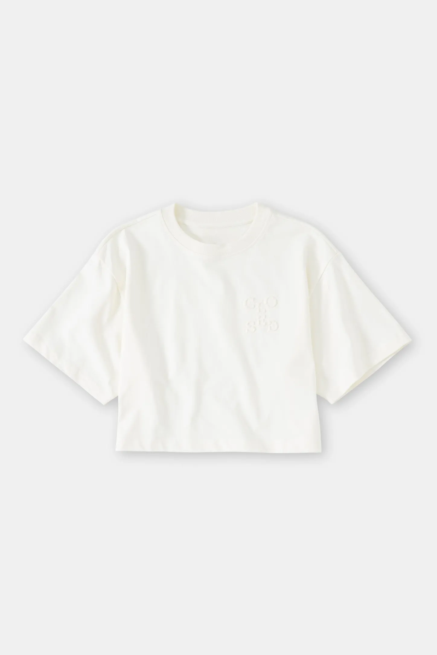 CLOSED T-Shirts>Logo-T-Shirt Ivoor