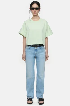 CLOSED T-Shirts>Logo-T-Shirt Limonatta