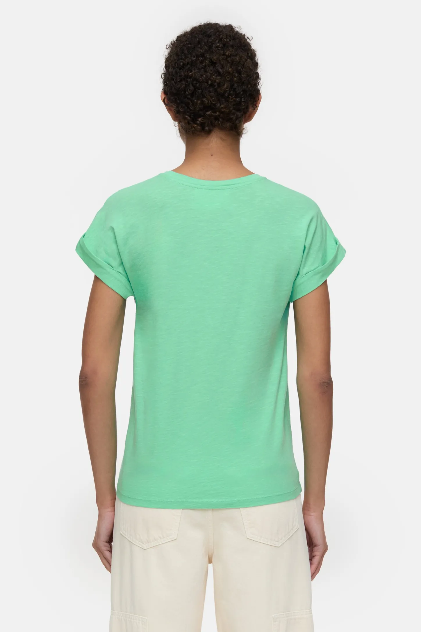 CLOSED T-Shirts>Makkelijk T-Shirt Groene Schop