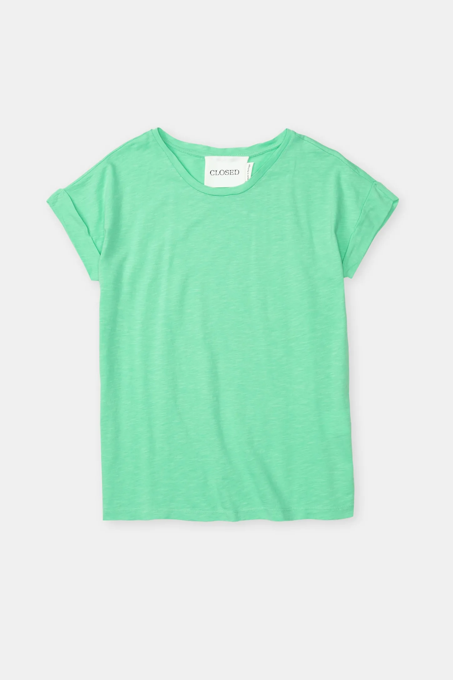 CLOSED T-Shirts>Makkelijk T-Shirt Groene Schop